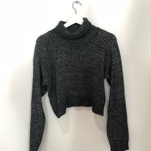 Zara cropped turtleneck knit / only worn once!